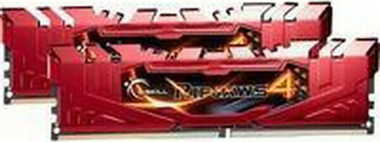 G.Skill Ripjaws 4 DDR4 16GB RAM με 2x8GB Modules και Ταχύτητα 2400 για Desktop