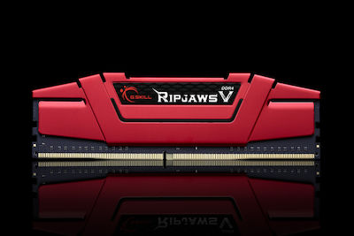G.Skill Ripjaws V 16GB DDR4 RAM με 2 Modules (2x8GB) και Ταχύτητα 3000 για Desktop