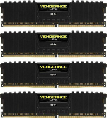 Corsair 16GB DDR4 RAM mit 4 Modulen (4x4GB) und Geschwindigkeit 2400 für Schreibtisch