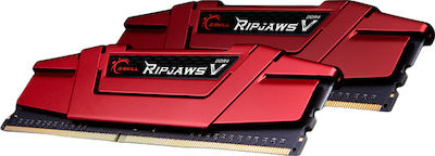 G.Skill Ripjaws V 32GB DDR4 RAM mit 2 Modulen (2x16GB) und Geschwindigkeit 2133 für Schreibtisch