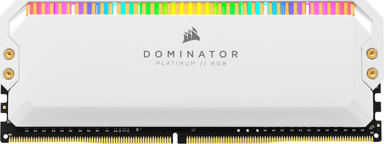 Corsair Dominator Platinum RGB 16GB DDR4 RAM with 2 Modules (2x8GB) and 3600 Speed for Desktop