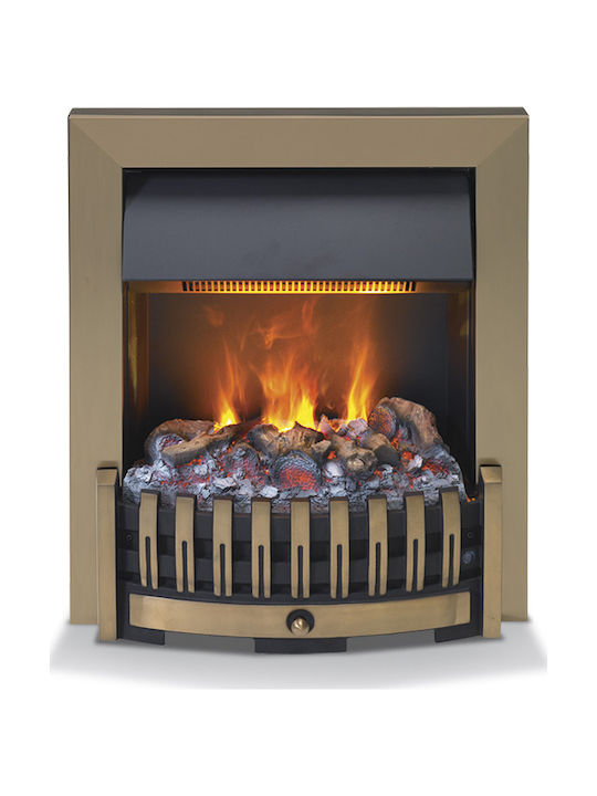 Dimplex Danville Brass Επιδαπέδιο Ηλεκτρικό Τζάκι 2000W 66x68cm Μπρούτζινο Dimplex Danville Brass Επιδαπέδιο Ηλεκτρικό Τζάκι 2000W 66x68cm Μπρούτζινο