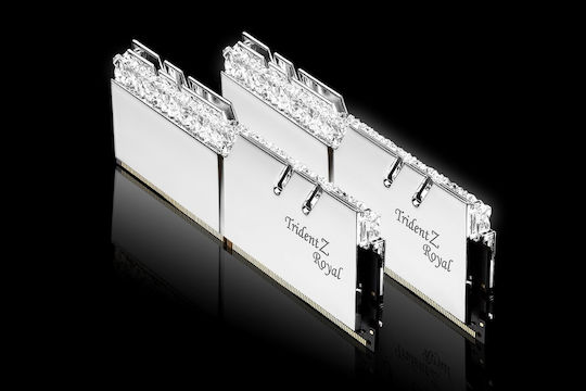 G.Skill Trident Z Royal DDR4 16GB RAM με 2x8GB Modules και Ταχύτητα 4266 για Desktop