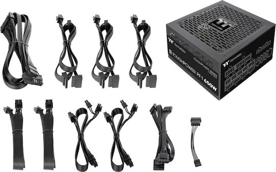 Thermaltake Toughpower PF1 650W Μαύρο Τροφοδοτικό Υπολογιστή Full Modular 80 Plus Platinum