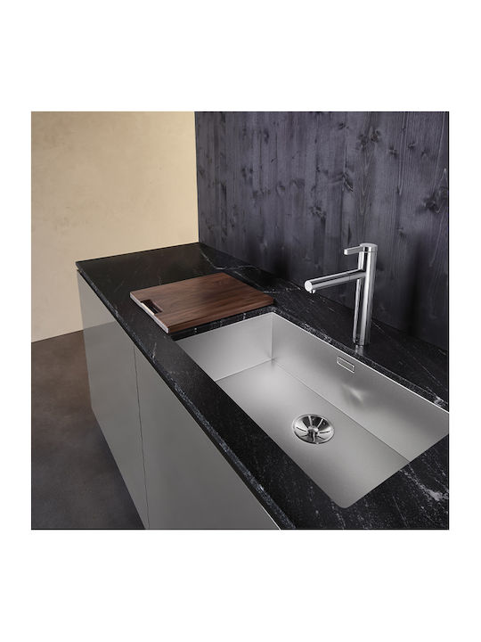 Blanco Zerox 700-U InFino Υποκαθήμενος Νεροχύτης Inox Σατινέ Μ74xΠ44cm Ασημί