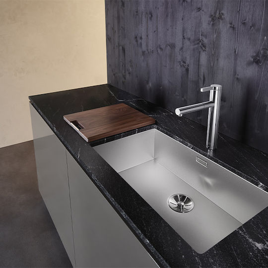 Blanco Zerox 700-U InFino Υποκαθήμενος Νεροχύτης Inox Σατινέ Μ74xΠ44cm Ασημί