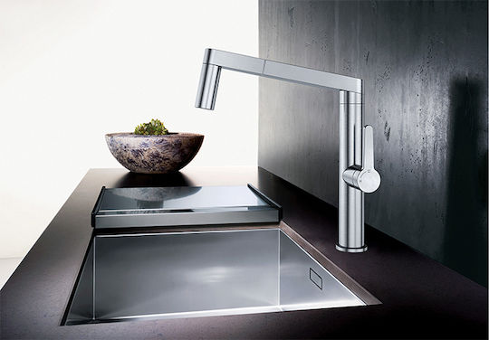 Blanco Zerox 500-U InFino 521589 Undermount Sink Inox Satin W54xD44cm Silver