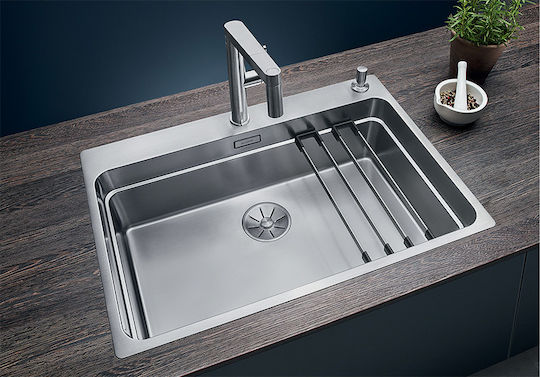 Blanco Etagon 700-IF/A 524274 Вграден монтаж Мивка Inox Сатен Ш70xД50см Сребрист