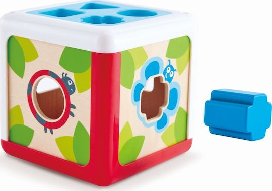 Hape Παιχνίδι Ταξινόμησης Σχημάτων Early Explorer Shape Sorting Box Garden από Ξύλο για 12+ Μηνών