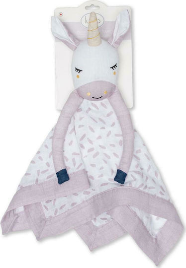 Lulujo Πανάκι Μωρού Unicorn Ροζ