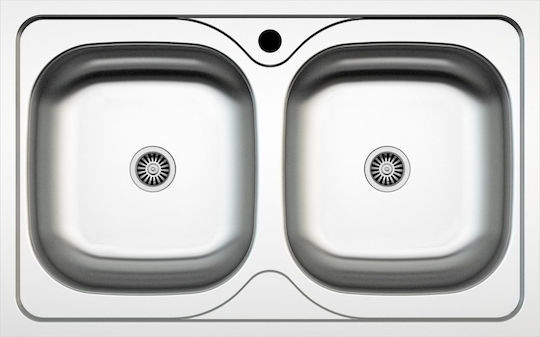 Excel Estia 720CMAS90 Ένθετος Inox Σατινέ Μ86xΠ50cm Ασημί Excel Estia 720CMAS90 Ένθετος Inox Σατινέ Μ86xΠ50cm Ασημί