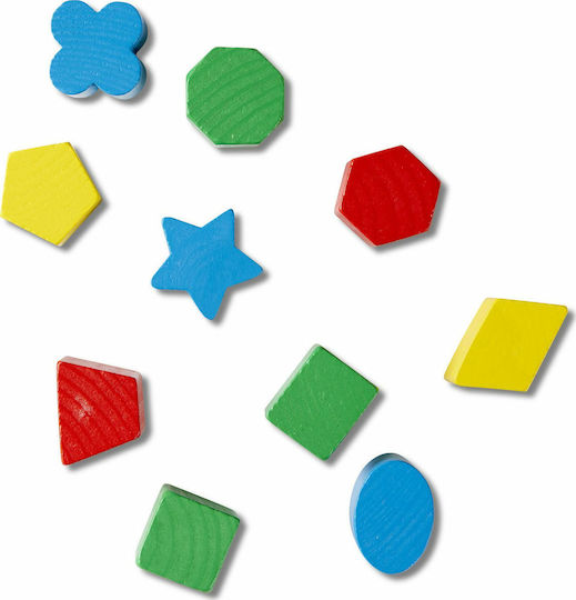 Melissa & Doug Shape Sorting Toy Shape Shorting Cube made of Wood with Sounds for 24++ Months
