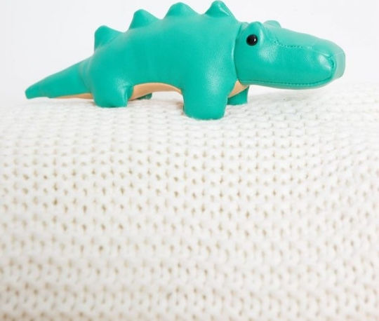 Baby to Love Animal Animal Achille the Small Crocodile made of Fabric with Music for 0++ Months