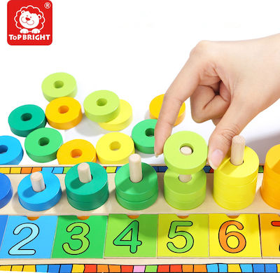 Top Bright Baby Toy Educational made of Wood for 24++ Months