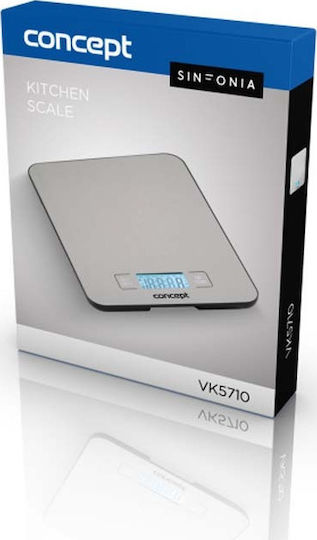 Concept VK5710 Digital Kitchen Scale Up To 15kg Inox