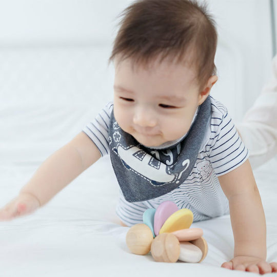Plan Toys Entlang schieben Baby-Auto aus Holz für 0++ Monate