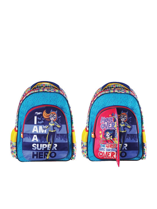 Diakakis Super Hero Girls Schulranzen Rucksack Grundschule, Grundschule Mehrfarbig