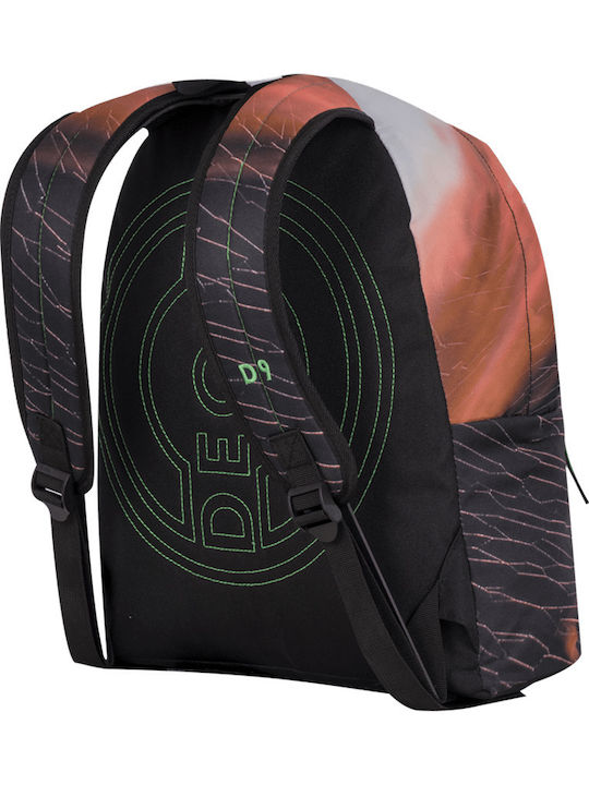 Deck 9 School Backpack for Junior High-High School Multicolour 20L