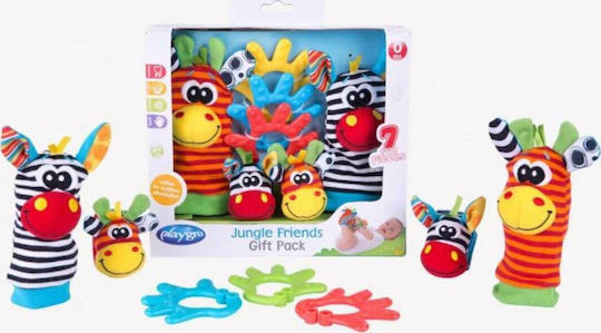 Playgro Animăluț Jungle Friends din Țesătură pentru 0++ Luni