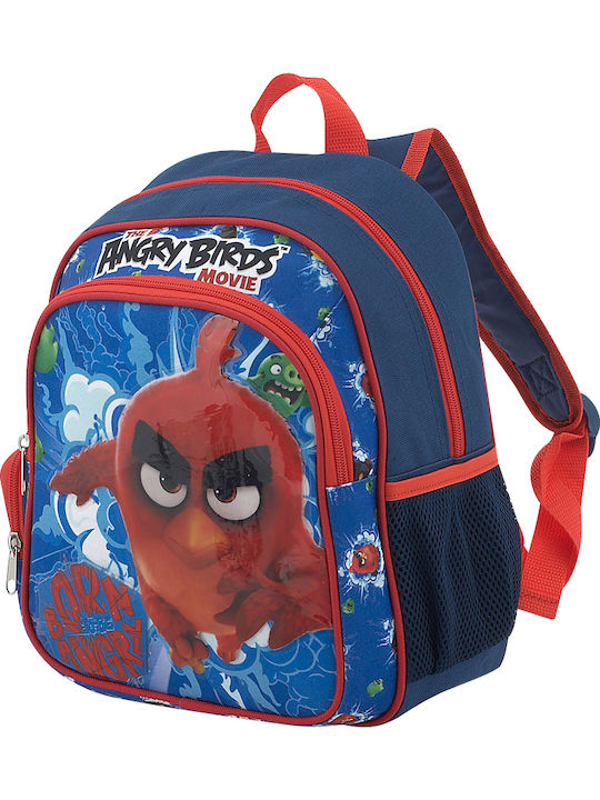 Paxos Angry Birds School Bag Backpack Kindergarten Multicolored