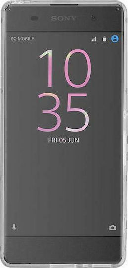 Roxfit Back Cover Silicon Alb (Xperia XA)