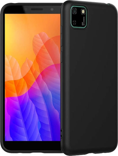 iLike Matt Back Cover Σιλικόνης 2mm Μαύρο (Huawei Y5p)
