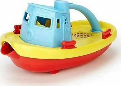 Green Toys Bath Boats for 6++ Months Tug Boat Blue