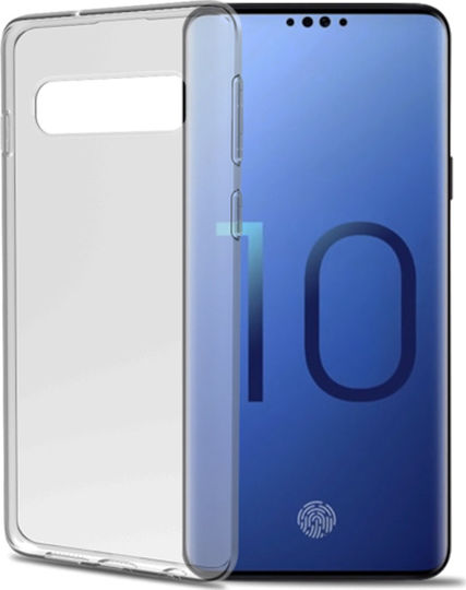 Celly Gelskin Back Cover Silicone Transparent (Galaxy S10+)