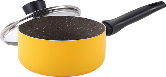Muhler Mycolor Κατσαρολάκι Γάλακτος από Αλουμίνιο 1.5lt / 16cm