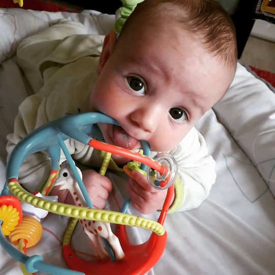 Sophie La Girafe Μπάλα Σόφι Μπάλα Twistin'ball με Ήχους για 6+ Μηνών