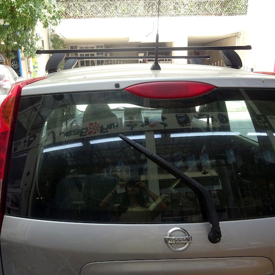 K39 K1 Medium 130cm. for Cars with Factory Bars (without Legs) Black