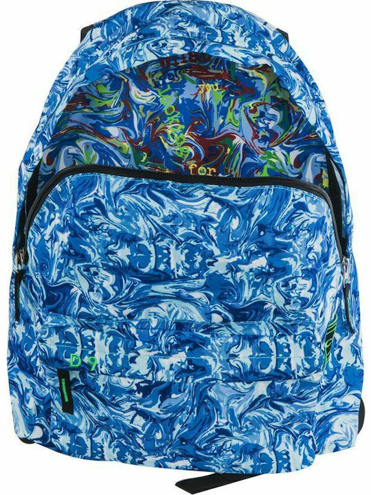 Deck 9 Art School Backpack Junior High-High School Blue 20 Litre 2016