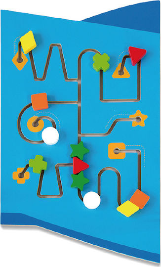 Viga Toys Vehicle Wall Game Airplane made of Wood for 36++ Months