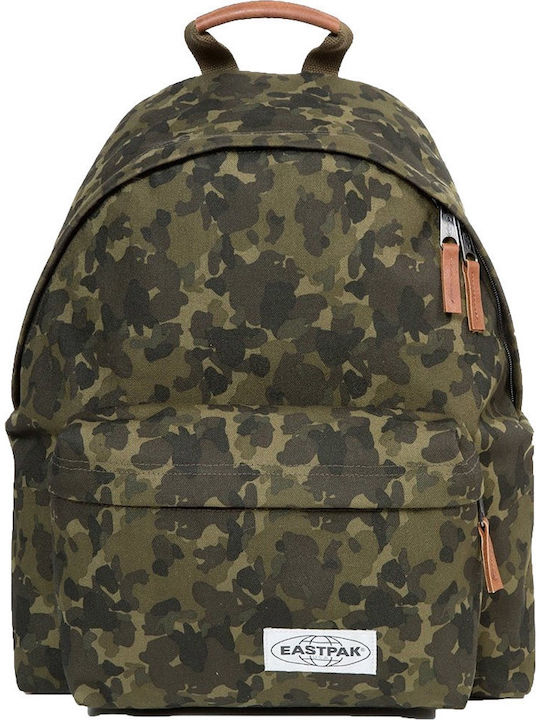 Eastpak Psdded Pak'r School Bag Backpack Junior High-High School in Green color 24lt