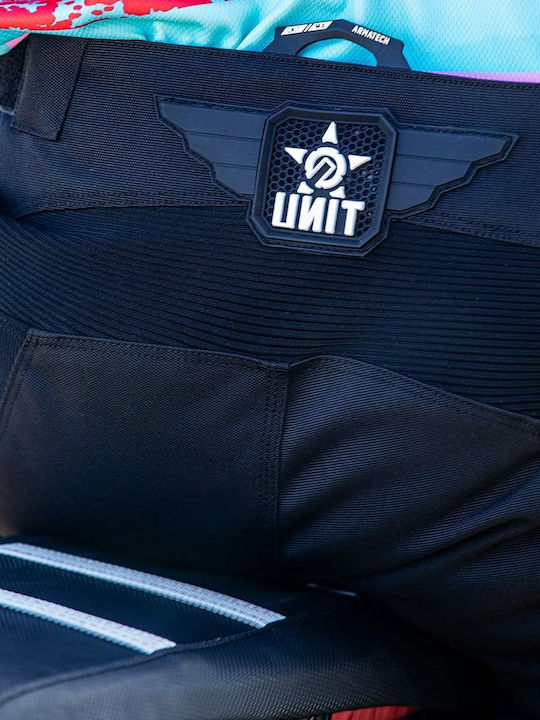 Unit Shadow MX Καλοκαιρινό Ανδρικό Παντελόνι Motocross Μαύρο