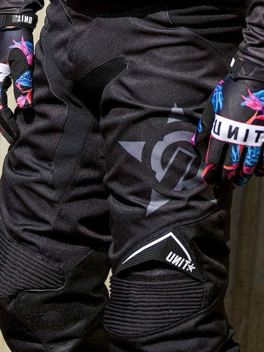 Unit Shadow MX Καλοκαιρινό Ανδρικό Παντελόνι Motocross Μαύρο