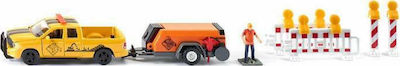 Siku RAM 1500 with Compressor Trailer Mașinuță 1:50 pentru 3++ Ani 3505