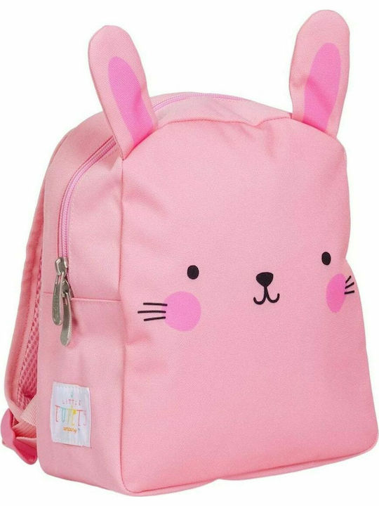 A Little Lovely Company Pink Bunny Bag Backpack Pink 16Liters A Little Lovely Company Pink Bunny Bag Backpack Pink 16Liters