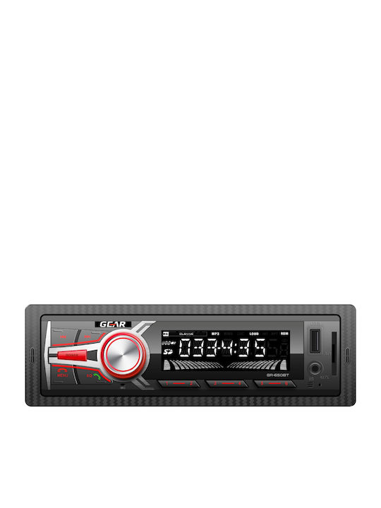 Gear Car-Audiosystem 1DIN (Bluetooth/USB)