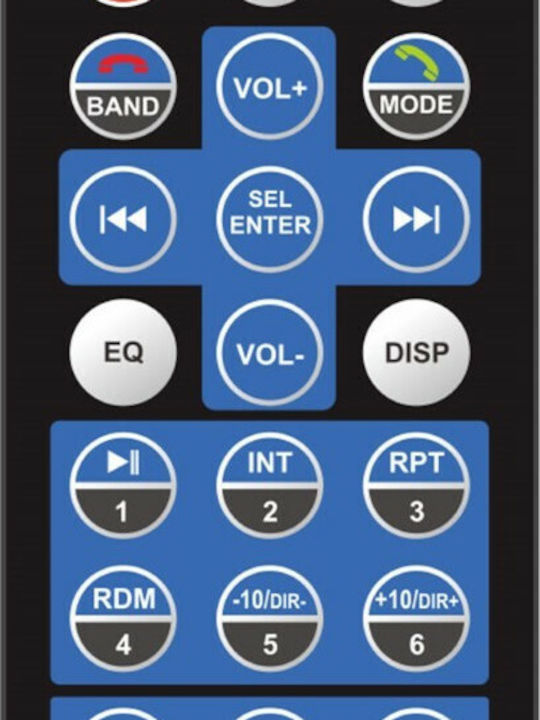 Gear Car-Audiosystem 1DIN (Bluetooth/USB)