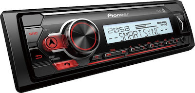 Pioneer MVH-MS410BT Boat Sound System 4x50W with AUX / Bluetooth / Spotify / USB Black