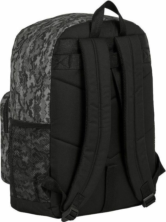 Safta Batman Night Schulranzen Rucksack Grundschule, Grundschule in Schwarz Farbe