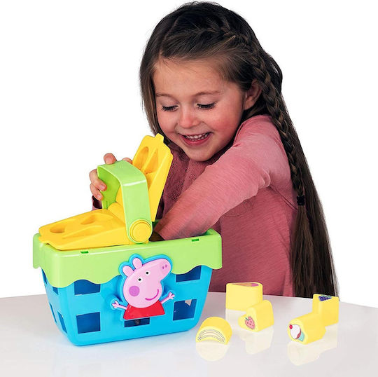 HTI Shape Sorting Toy Peppa Pig Shape Sorter Picnic with Sounds for 12++ Months