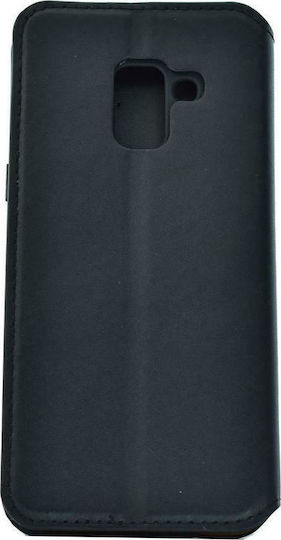 Powertech Book Synthetic Leather Black (Oppo A5)