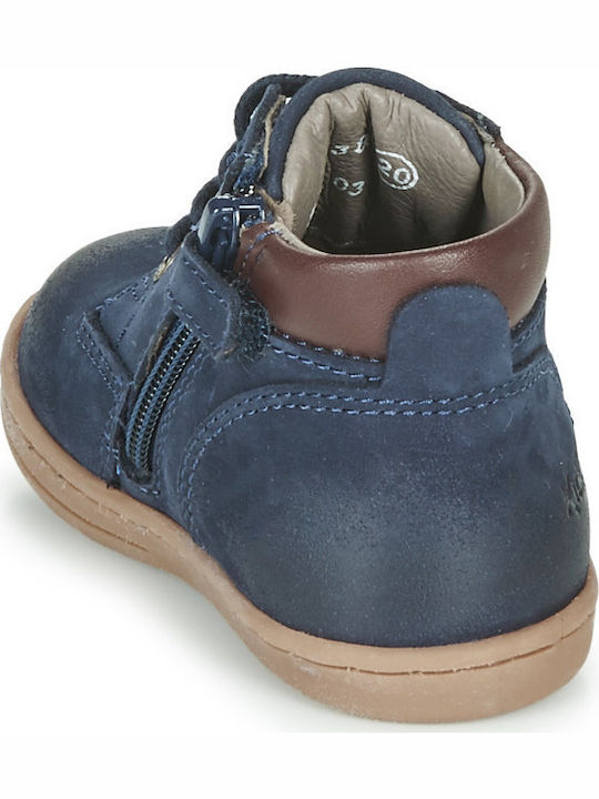 Kickers Kids Booties Blue