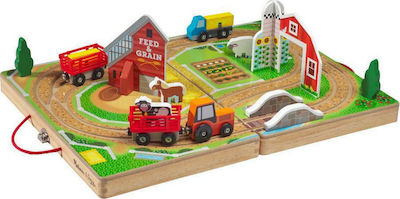 Melissa & Doug Take-Along Farm Track Pickup Truck for 3++ Years 40142