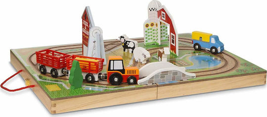 Melissa & Doug Take-Along Farm Πίστα Αγροτικό για 3+ Ετών