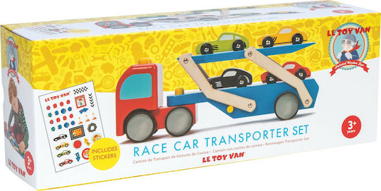 Le Toy Van Lastwagen / Lieferwagen Autotransport Set mit Truck