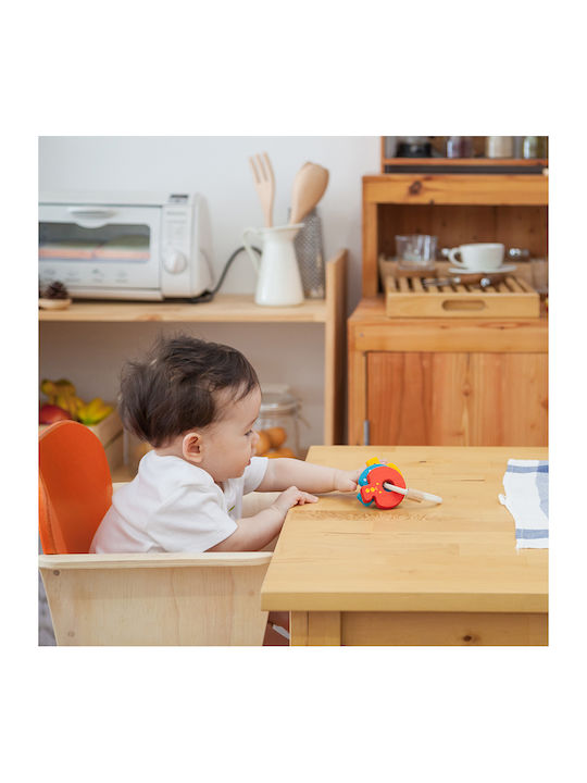Plan Toys Scaun Înalt De Masă Bebe Portocaliu