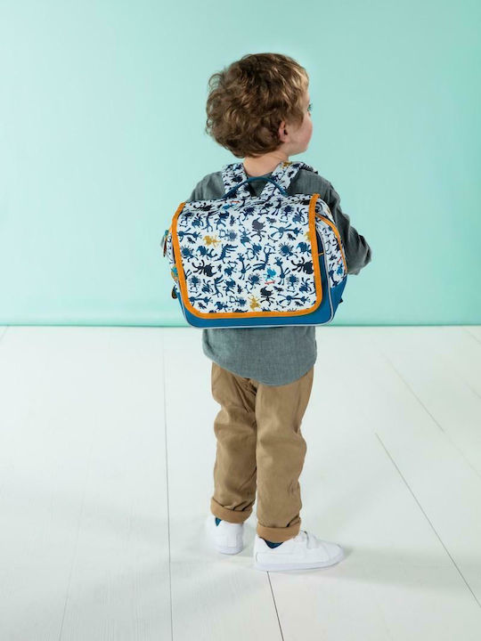 Lilliputiens Marius On The Move School Bag Shoulder Kindergarten in Blue color